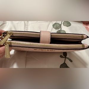 X-Large MK purse and matching wristlet double zip phone wallet